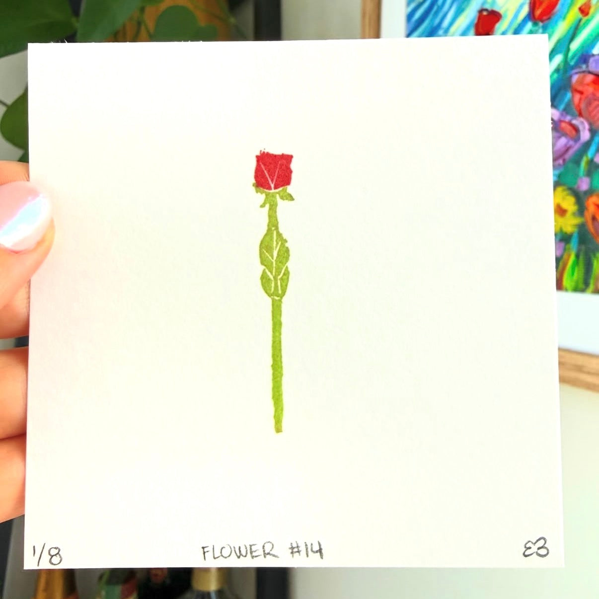 CJ's Flower #14 - Red Rose