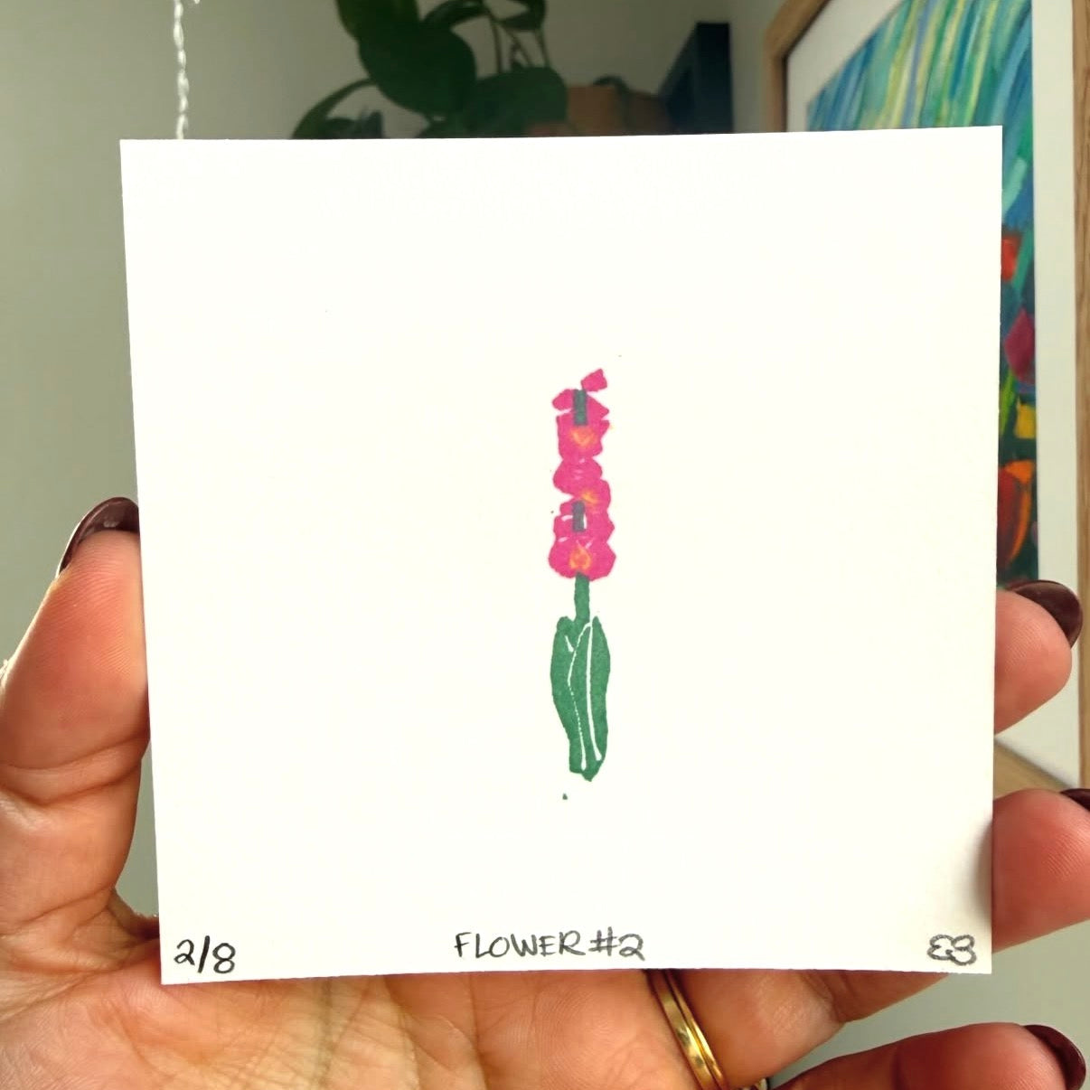 CJ's Flower #2 - Pink Orchid