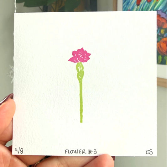 CJ's Flower #3 - Pink Carnation