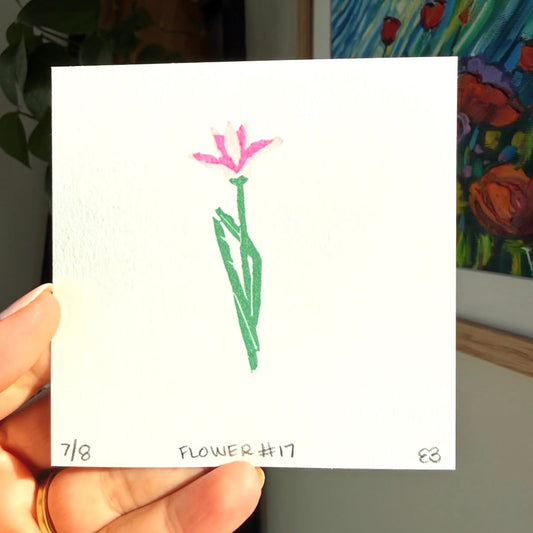CJ's Flower #17 - Pink Lily