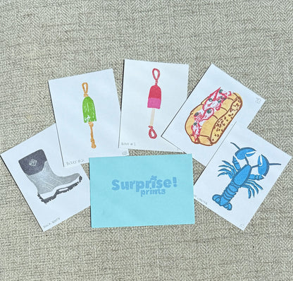 Maine Lobster - Surprise Pack [5 Prints]