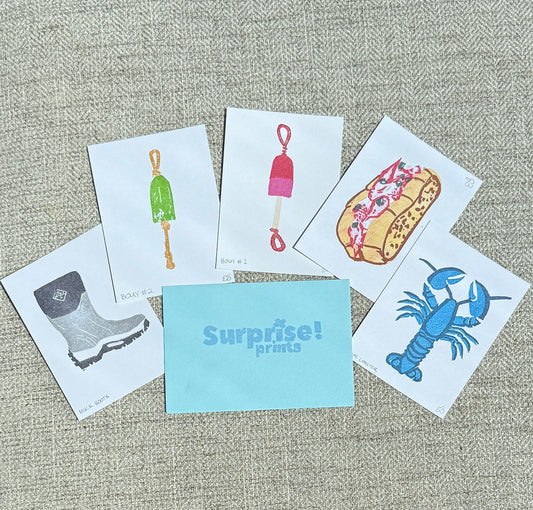 Maine Lobster - Surprise Pack [5 Prints]